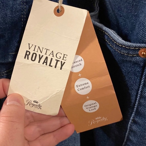 vintage royalty jeans size 16 High Rise Skinny - Picture 2 of 5